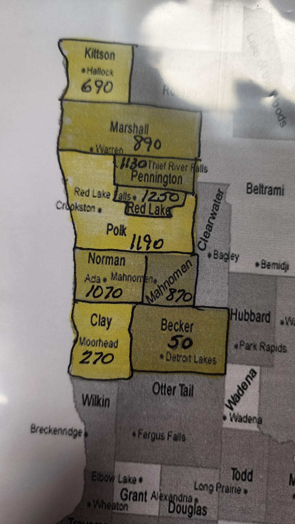 Territories Map